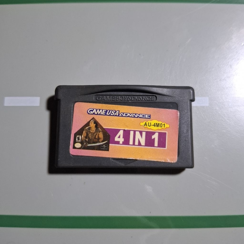 Kaset Gameboy Advance Multi 4 In 1 Second
