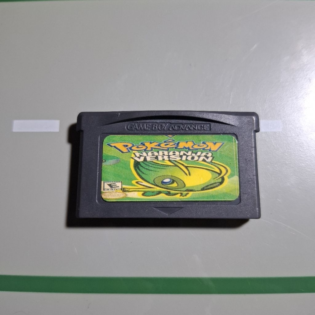 Kaset Gameboy Advance Pokemon Naranja Version Second