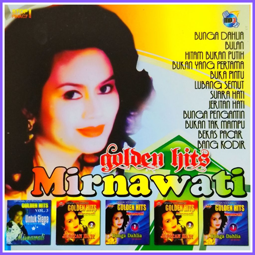 Kaset MP3 Audio 150 Lagu Dangdut Mirawati - Rana Rani - Noer Halimah Album Pilihan Terpopuler