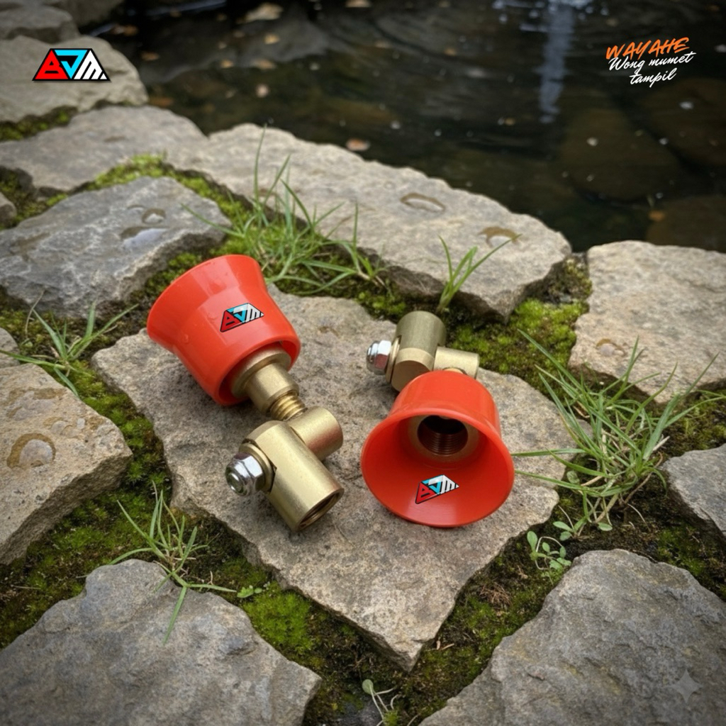 Axial Flow Cap Nozzle/Nozel Spuyer Kabut Mesin Sprayer Semprot Hama 2 Tak