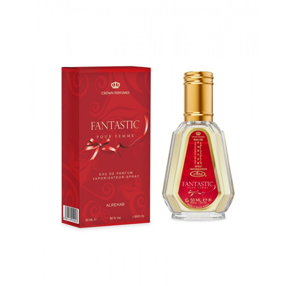 [FANTASTIC] Perfume Al Rehab Fantastic Concentrated Oil Spray 50 ML Original Saudi | Non Alkohol