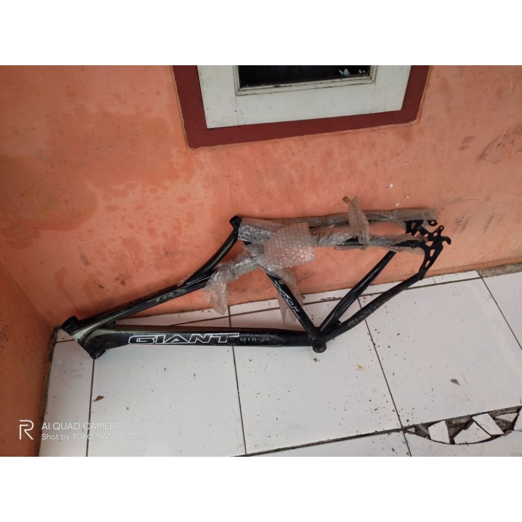 Frame sepeda MTB 26 GIANT TRX SIZE 17.5" ANTIK DO VERTI DISC BRAKE UNIK LANGKA NOS SIMPANAN TOKO ser