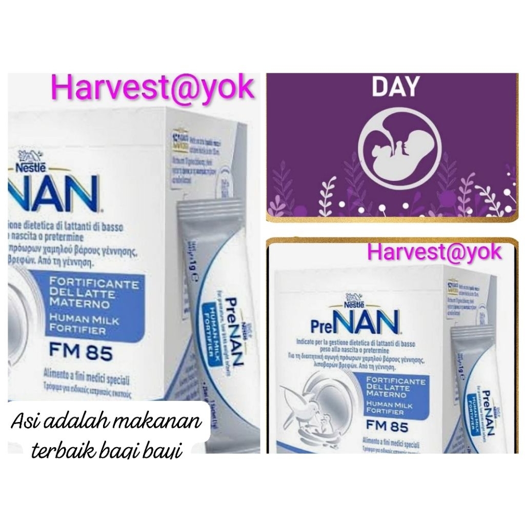 PreNAN HMF Human Milk Fortifier 72 sachet dalam 1 Box bblr premature