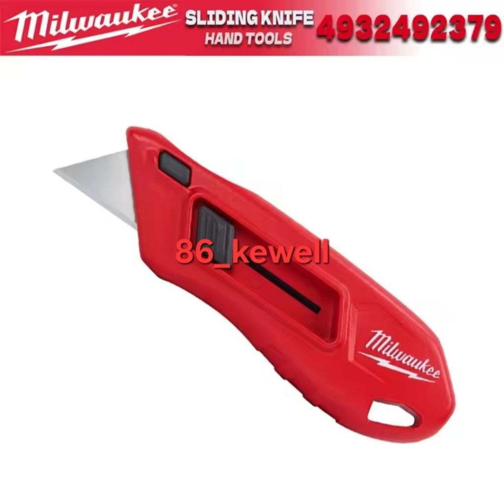 Milwaukee Compact Slide Utility Knife 4932492379 / Pisau Serba Guna