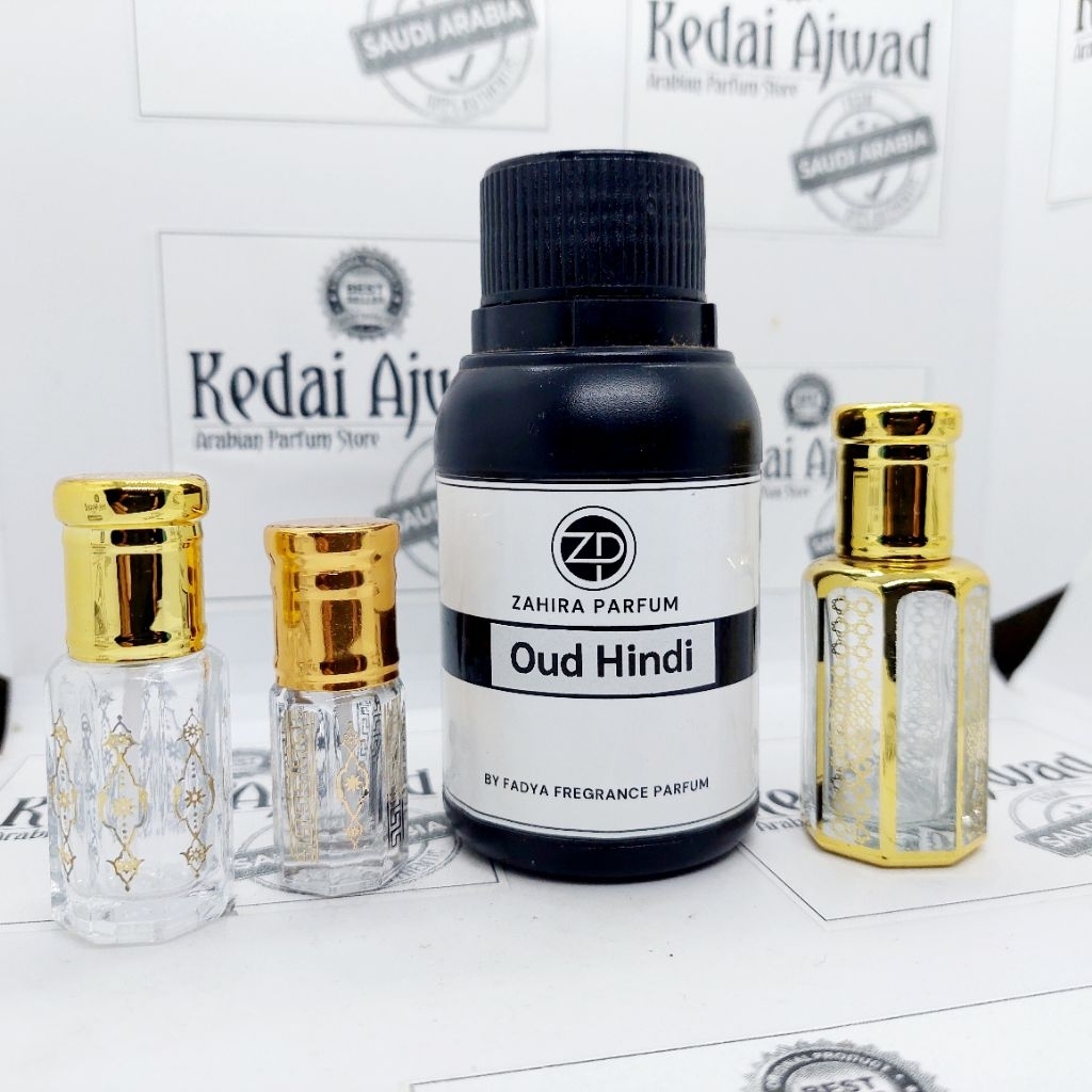 Oud Hindi ( Gaharu India ) | Parfum Oud Hindi Bibit Murni 100% Tanpa Campuran Alcohol
