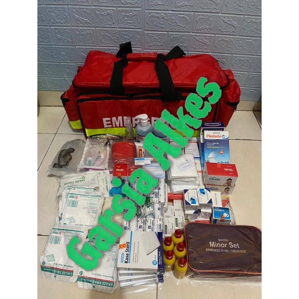 Tas Emergency Responder Trauma Kit Isi lengkap