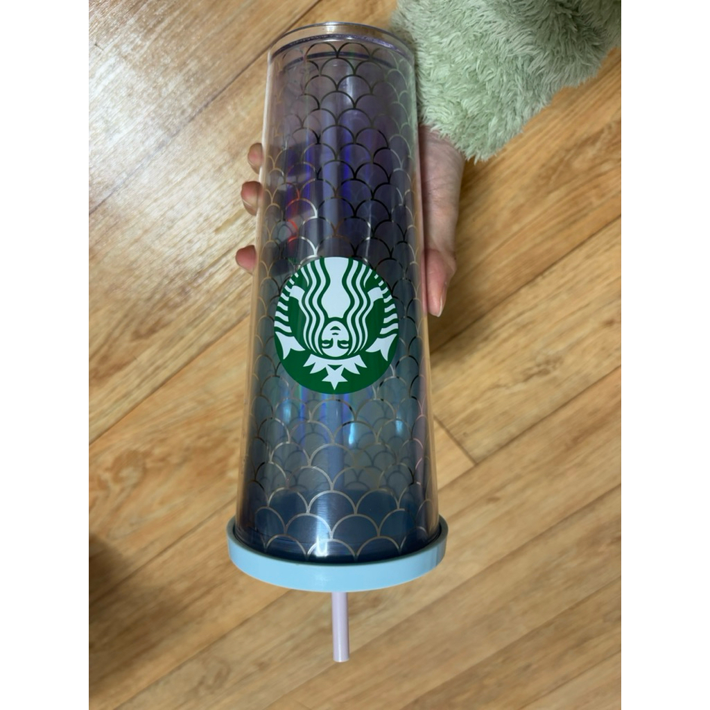 preloved tumbler starbucks original korea mermaid 710ml