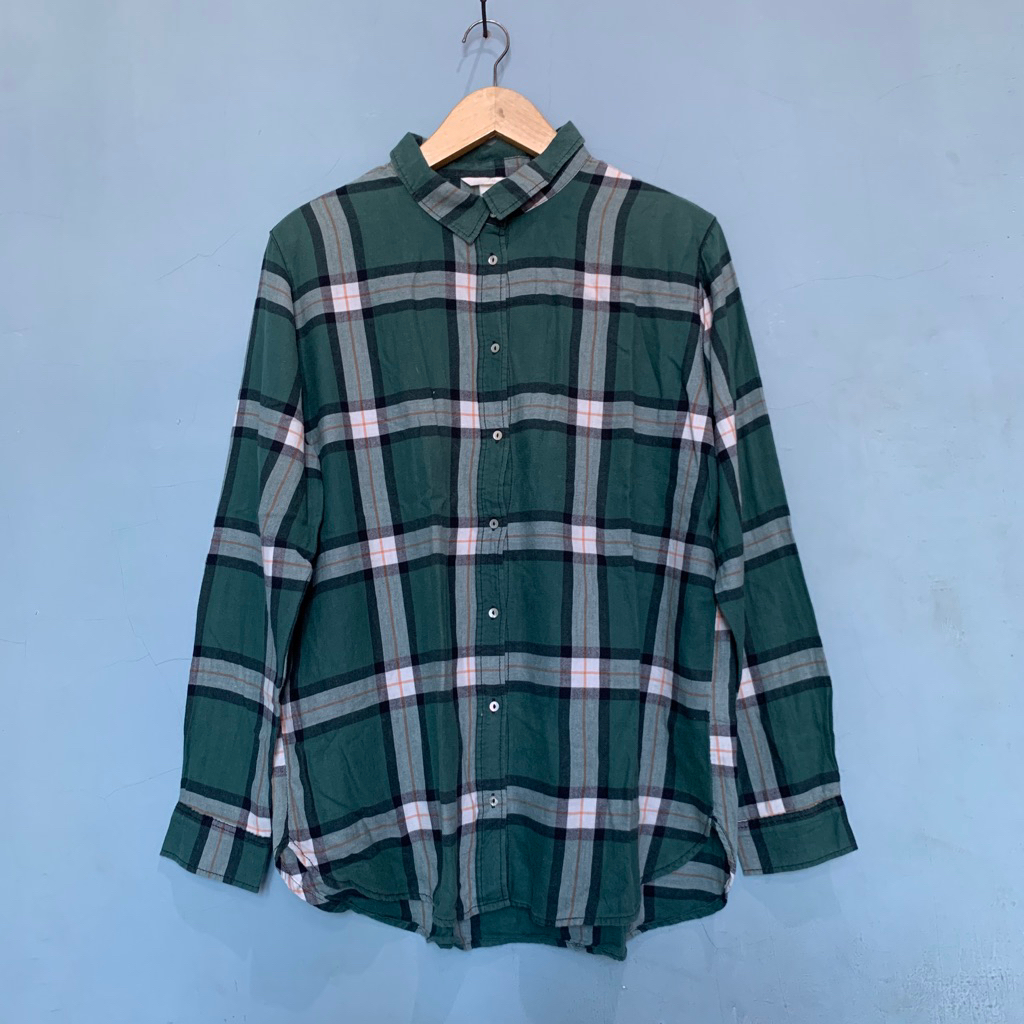 PL kemeja kotak hnm ori