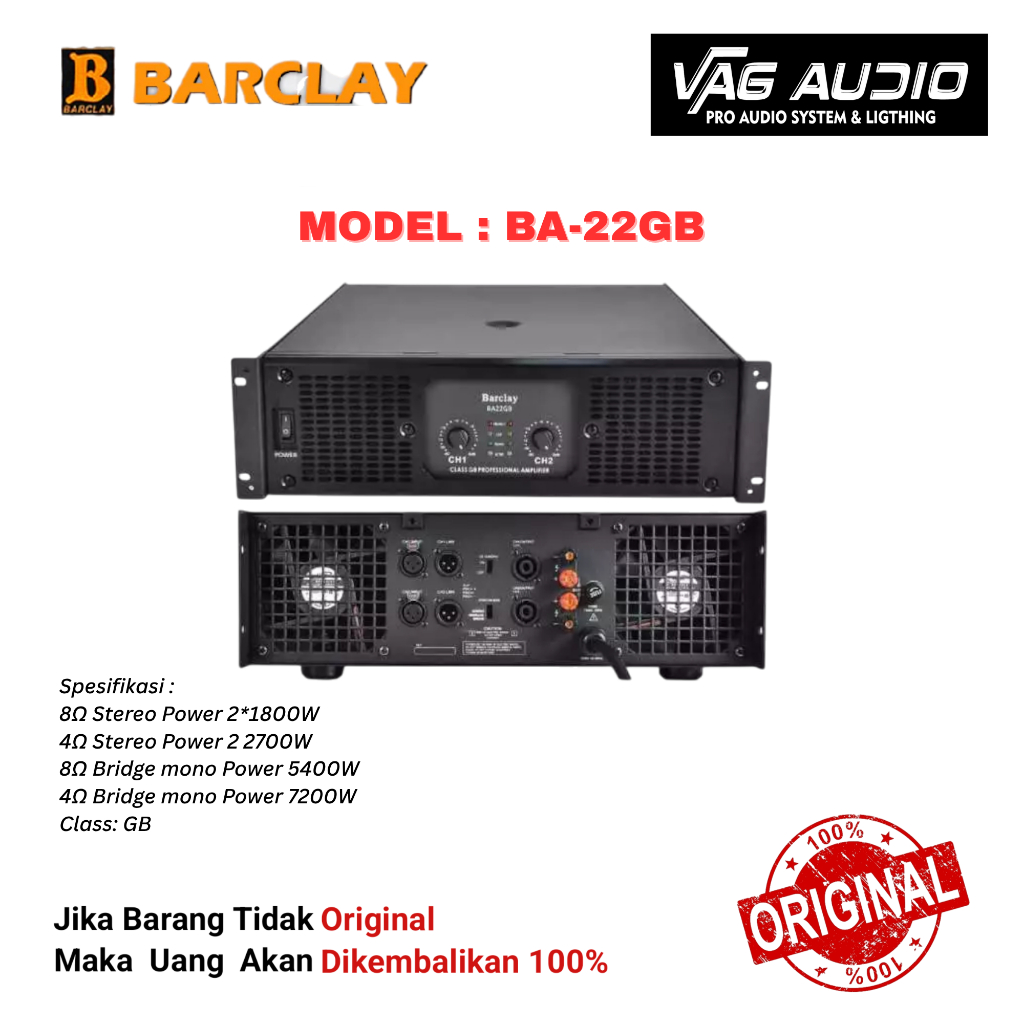 POWER BARCLAY BA-22GB