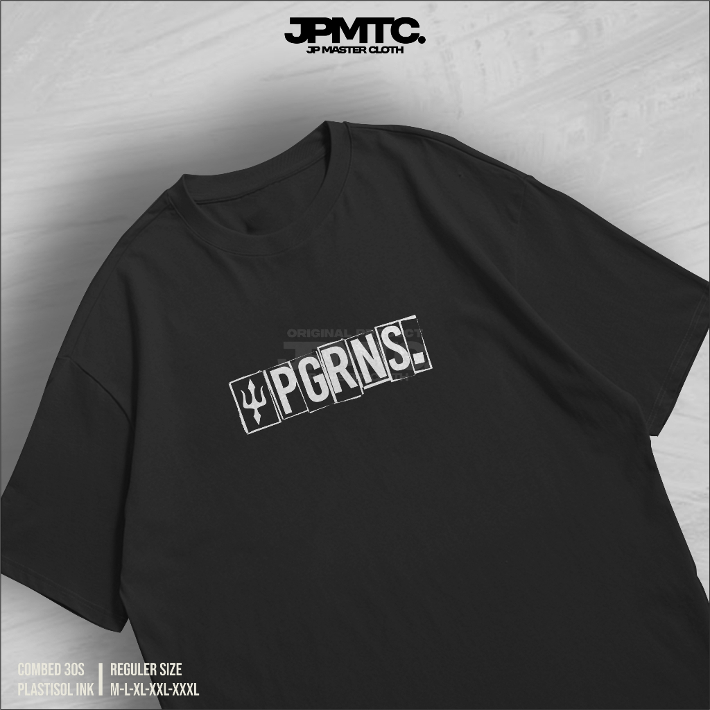 Kaos Pagar Nusa Simple Distro Casual Sablon Plastisol