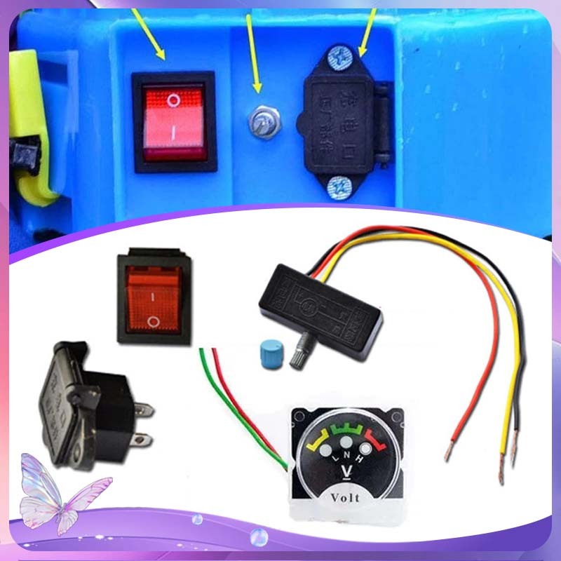 4pcs/Set Sparepart Tangki Semprot Elektrik Suku Cadang Sprayer Elektrik Sparepart Sprayer Elektrik