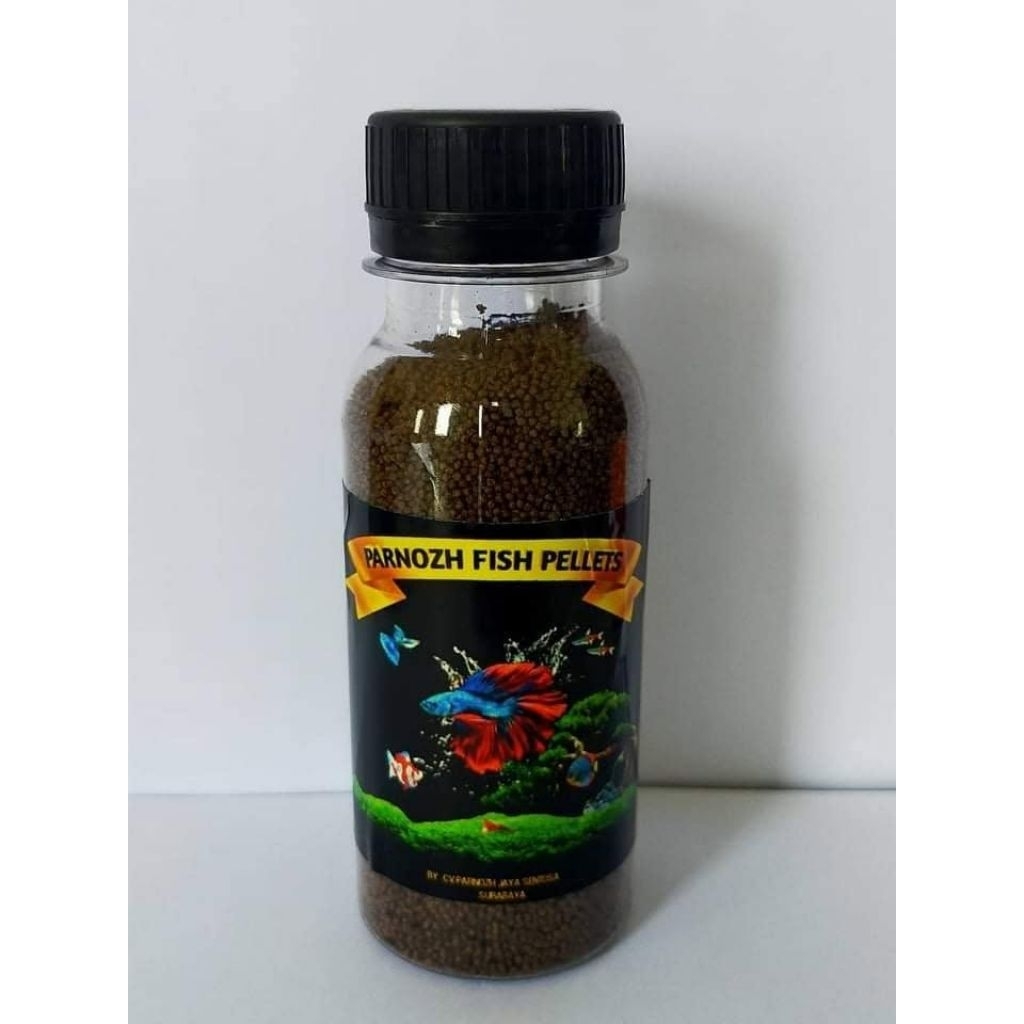 Parnozh Pellet Fish pakan/pelet ikan kecil, cupang, platy, molly, guppy