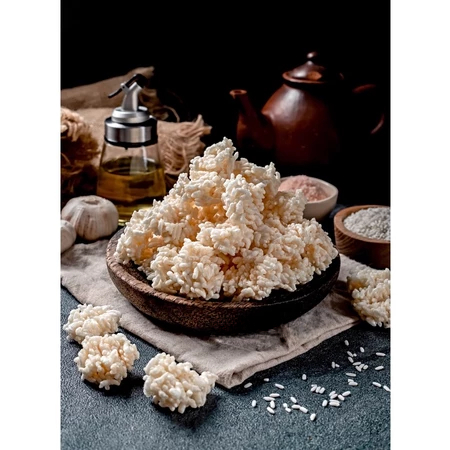 Camilan Rengginang Matang Mini Rasa Original Terasi 70 Gram