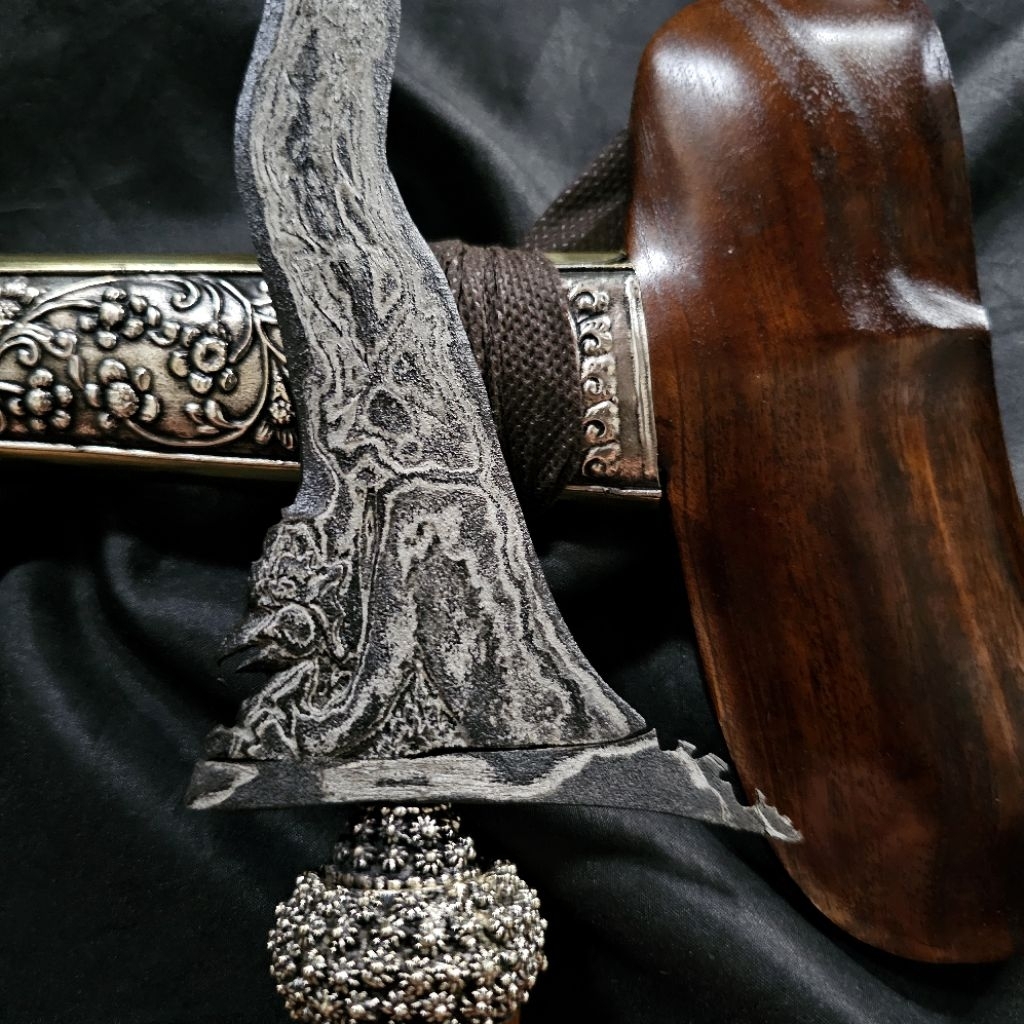 Keris Jatayu Luk 13 Pamor Uler Lulut