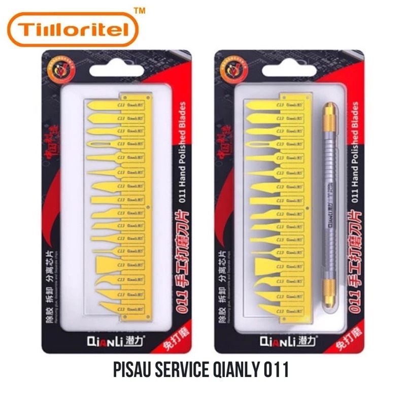 Qianli Glue Knife 011 with Mata Pisau for IC Chipset CPU Lem Sealer