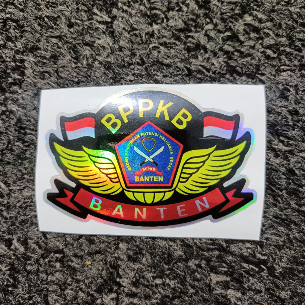 STIKER HOLOGRAM BPPKB BANTEN SAYAP INDONESIA