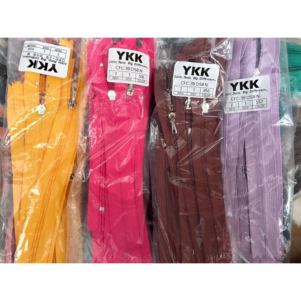 Resleting Ykk Rok Celana YKK 7 inch kepala besi