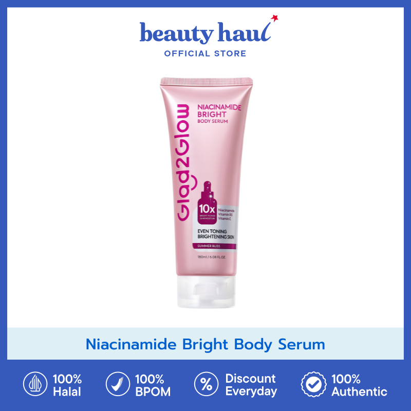 GLAD2GLOW Niacinamide Bright Body Serum