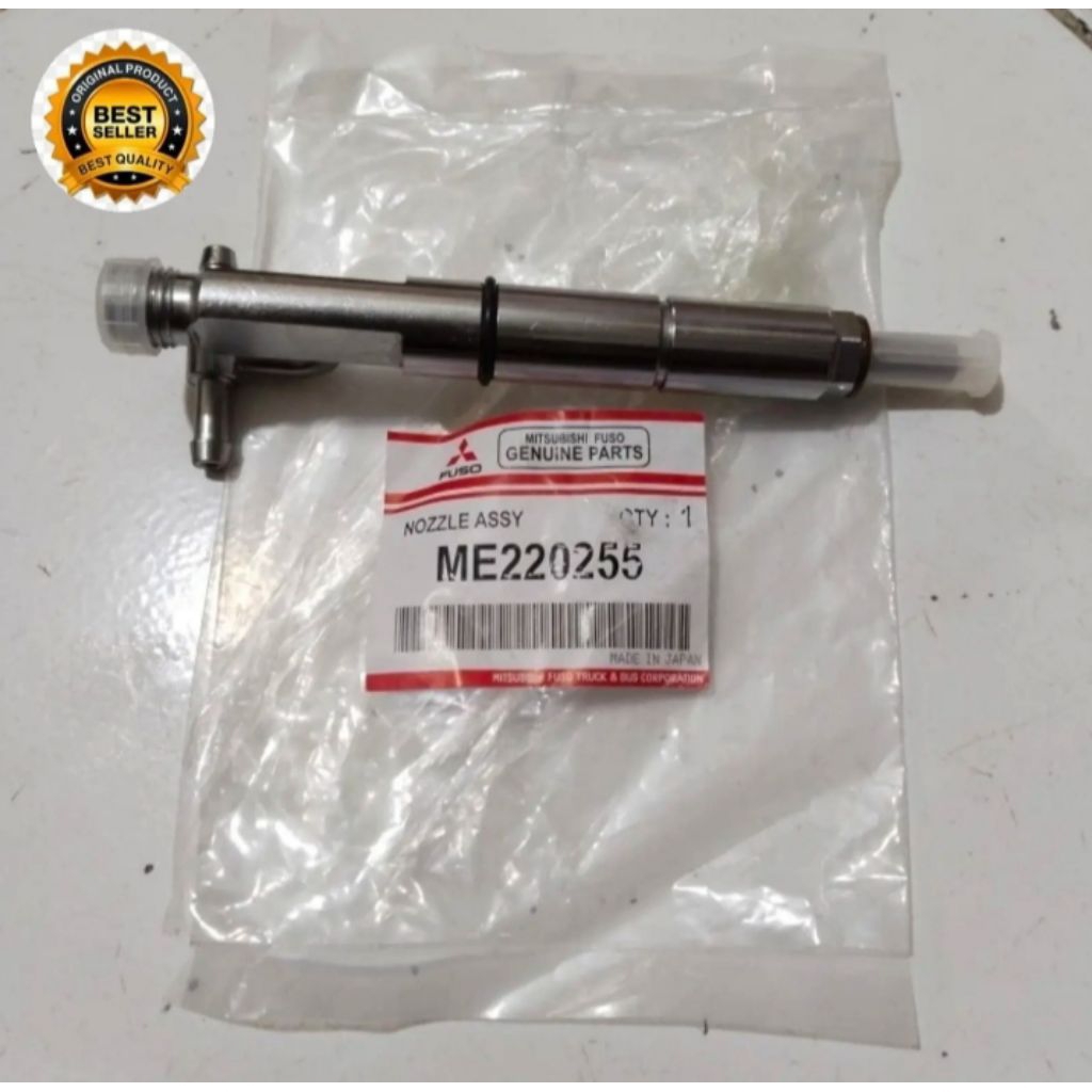 NOZZLE ASSY INJEKTOR FUSO PS125 CANTER ORIGINAL PN ME220255