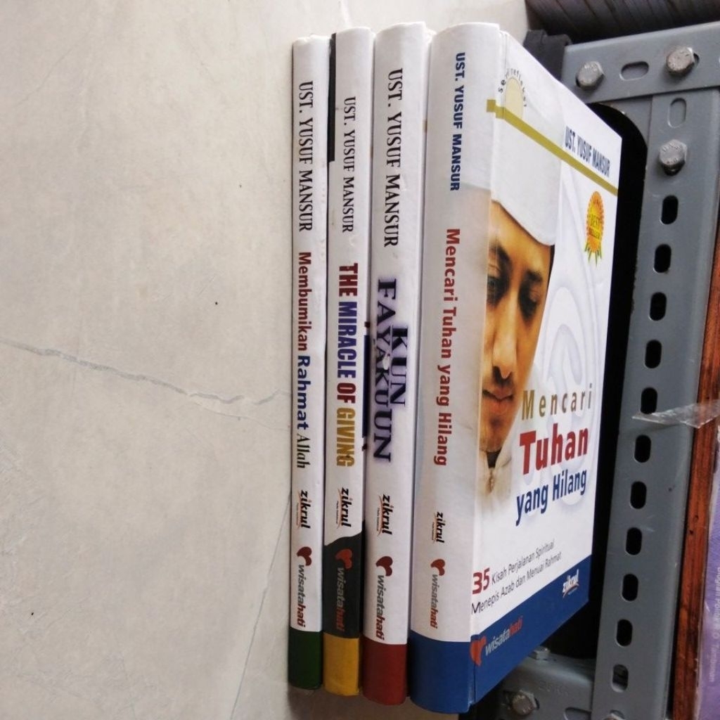 Paket 4 Buku Ust.Yusuf Mansur ( ORI BEKAS ) #HC