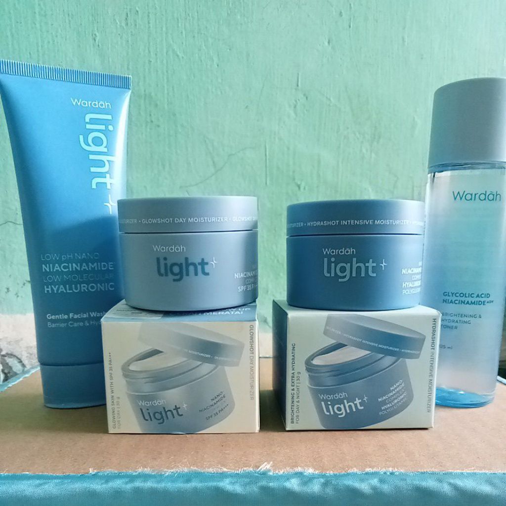 wardah lightening series wardah day cream wardah paket perawatan wajah