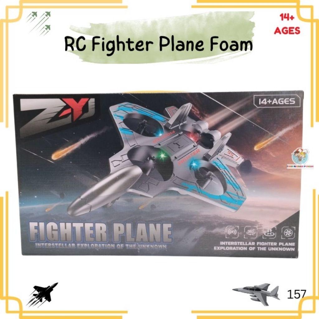 Mainan Pesawat Remot Fighter Plane RC