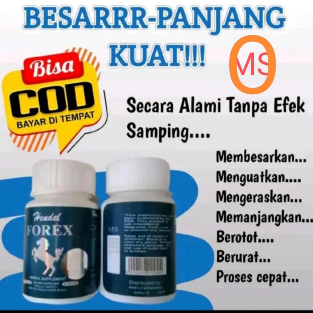 Kapsul FOREKS Obat kuat pria tahan lama berstamina
