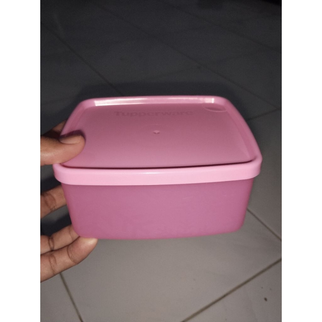 frezer mate square mini tupperware baru