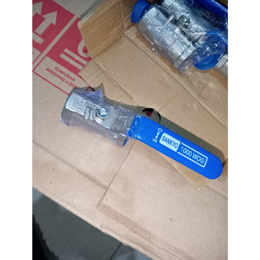 Ball Valve 1/2" Sankyo / Stop Kran 1/2" Sankyo / Ball Valve Sankyo 1/2 inch Stainless