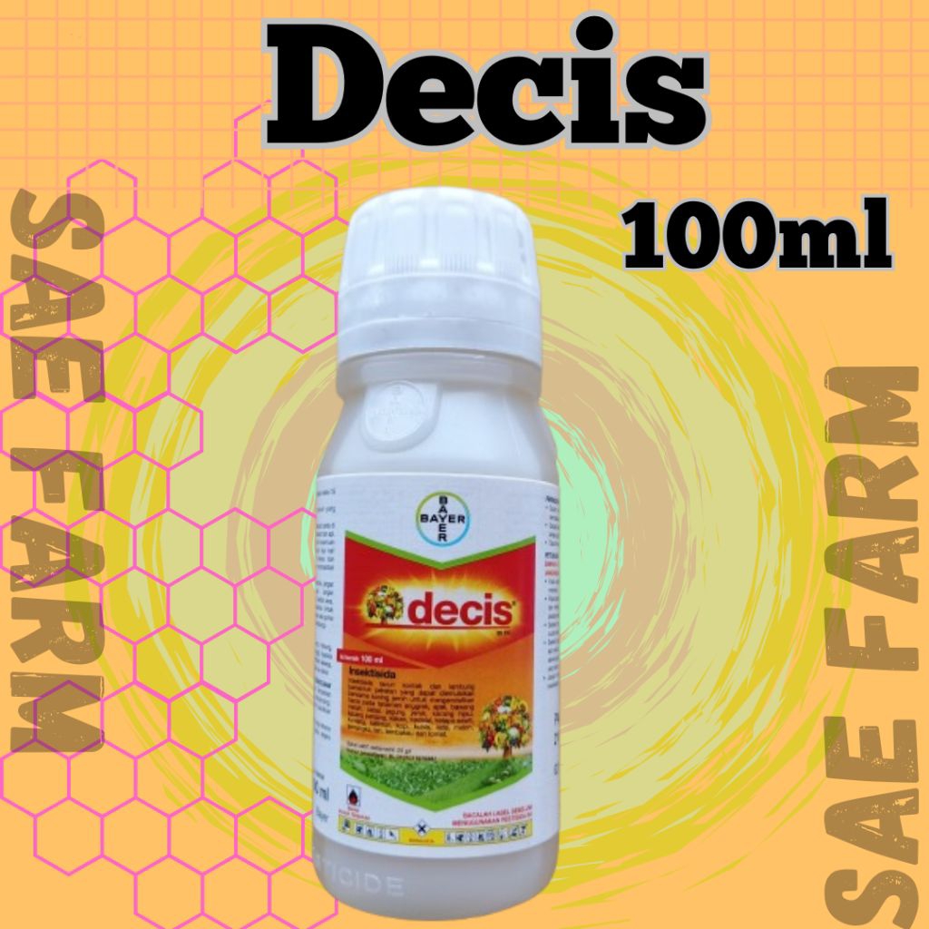DECIS 100ml insektisida bahan aktif deltametrin 25EC