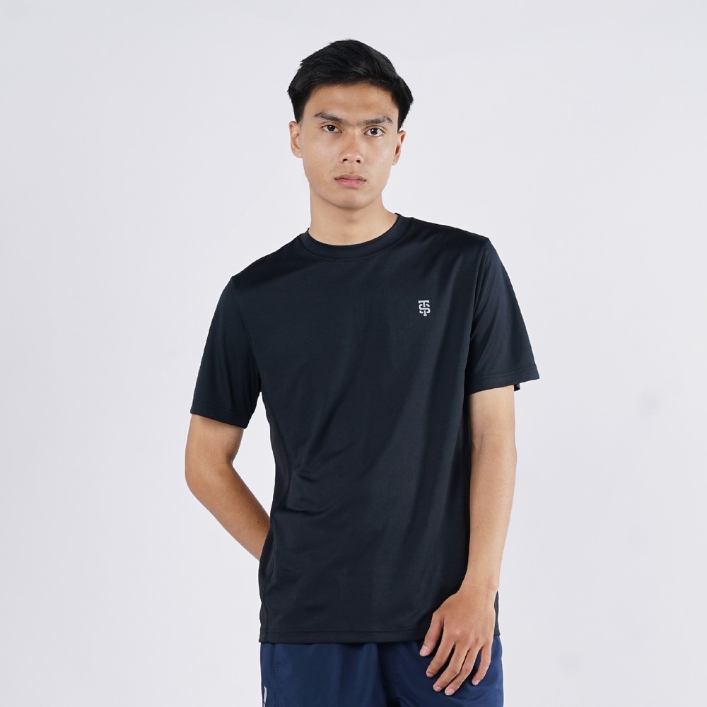 3Second Kaos Pria Lengan Pendek Slim Fit Polyester Sporty Curry C260725