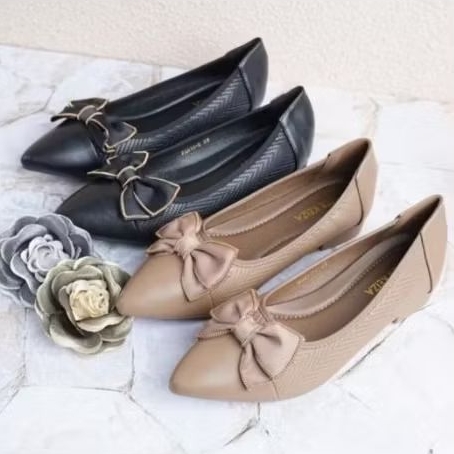 Peter Keiza Sepatu Pantofel Heels 3cm