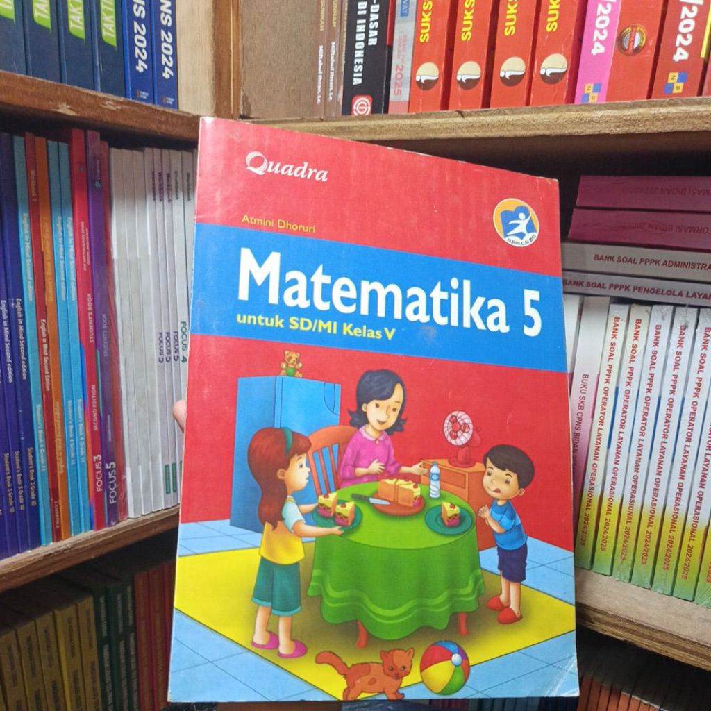 Buku Matematika kelas 5 Sd atmini dhurori Quadra - Buku matematika quadra kelas 5