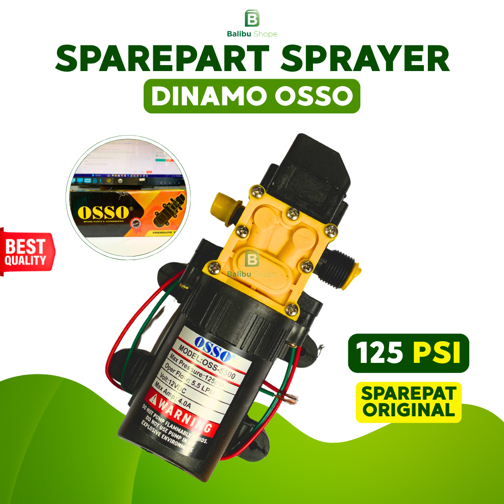 Dinamo Sprayer Elektrik 110 / 125 PSI Dinamo OSSO Sprayer