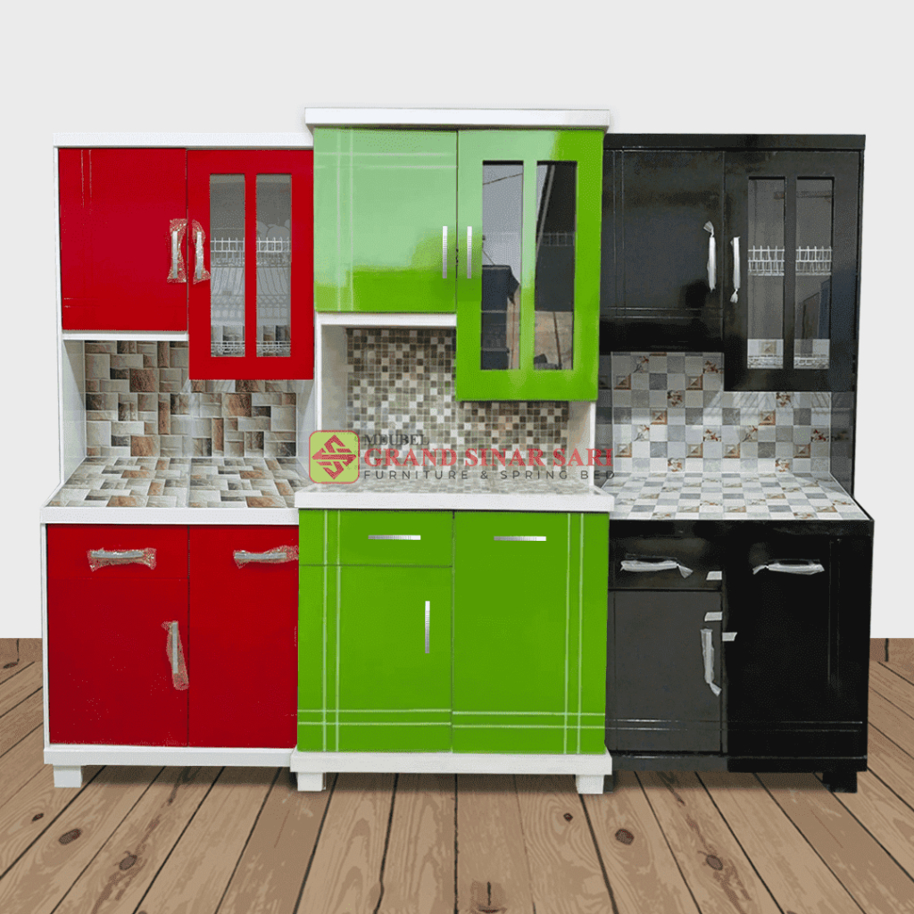 Lemari makan kayu 2 pintu