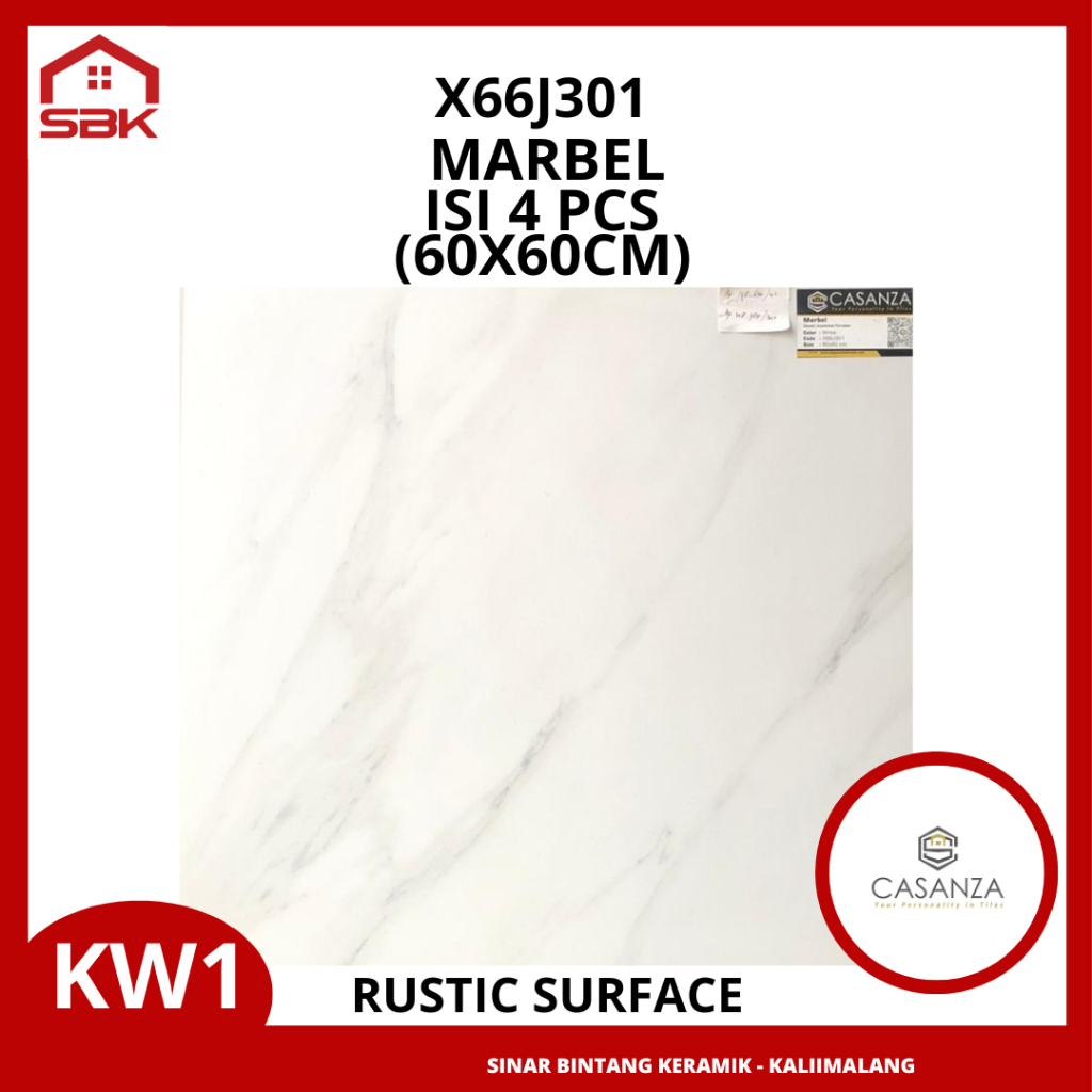 Granit lantai Teras 60x60 Marble Casanza