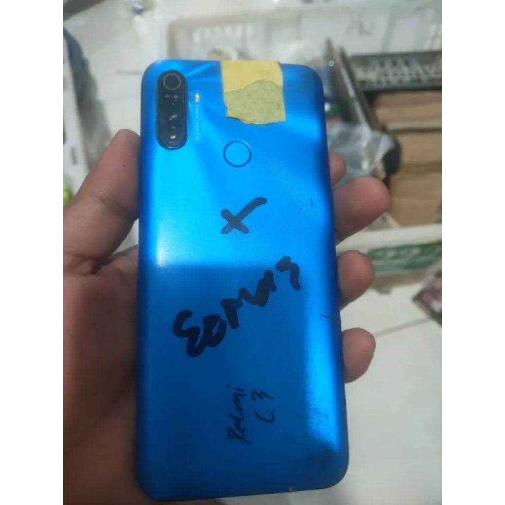 mesin hp realme c3 minus pernah servis normal