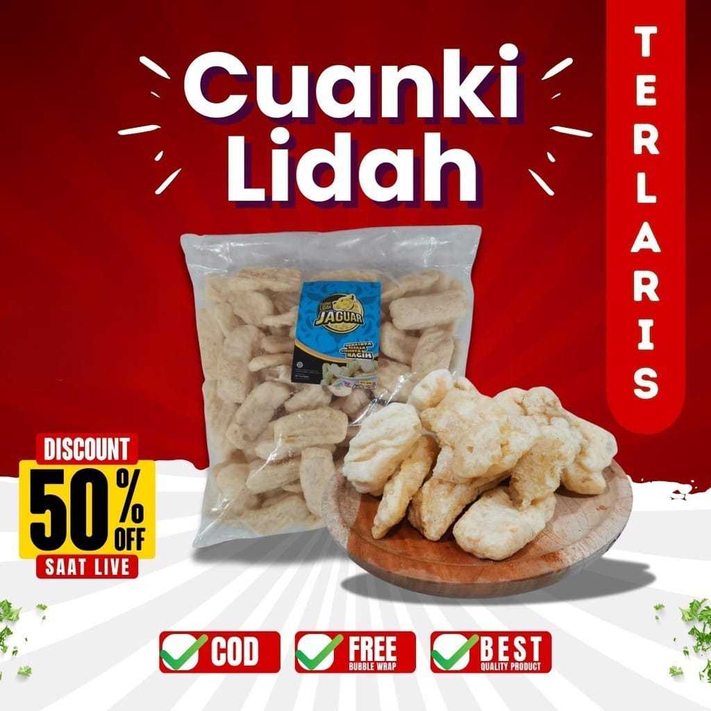 CUANKI LIDAH 200 Biji TERMURAH TOPING BASO ACI CUANKI KERING CUANKI LIDAH CUANKI TAHU KHAS GARUT