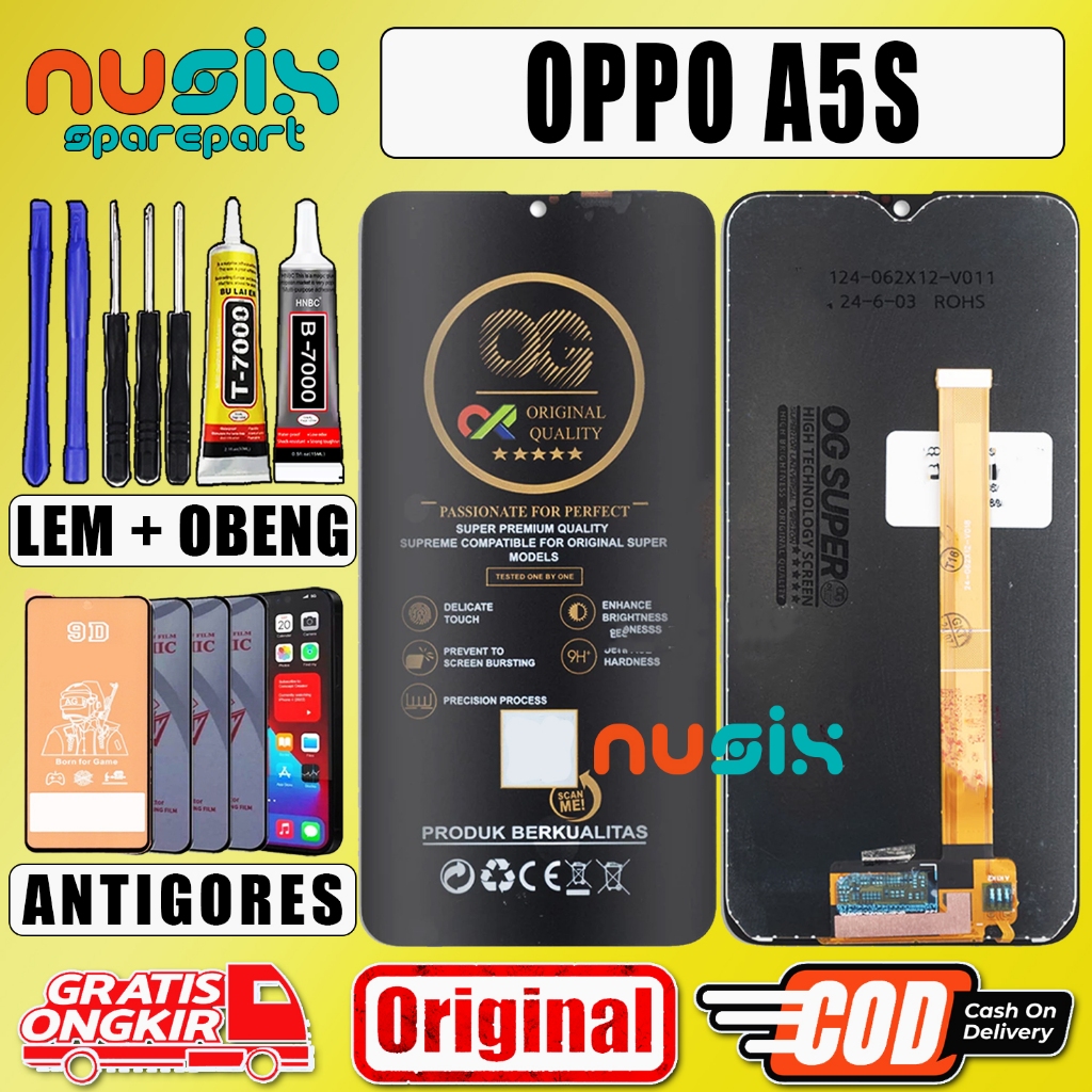 LCD TOUCHSCREEN OPPO A5S ORIGINAL FULLSET