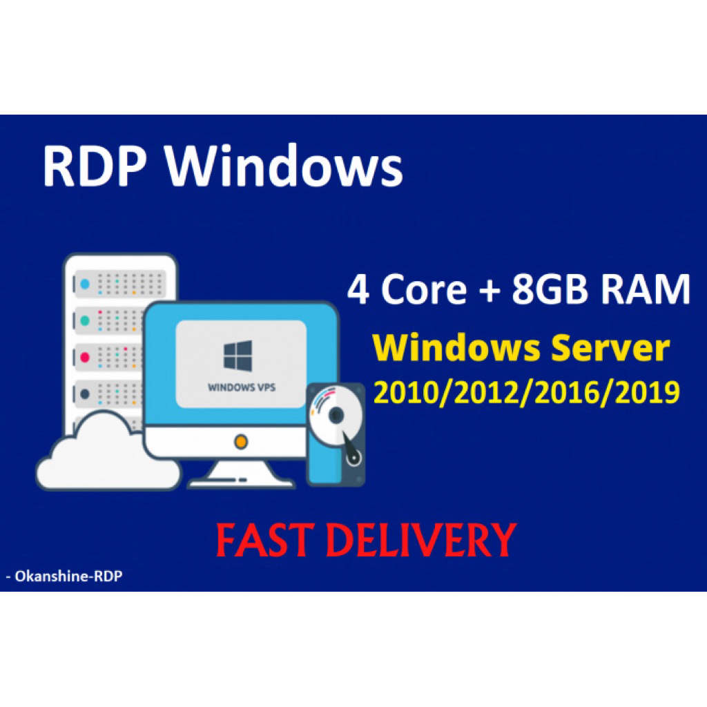 RDP Windows Ram 8  1 Bulan