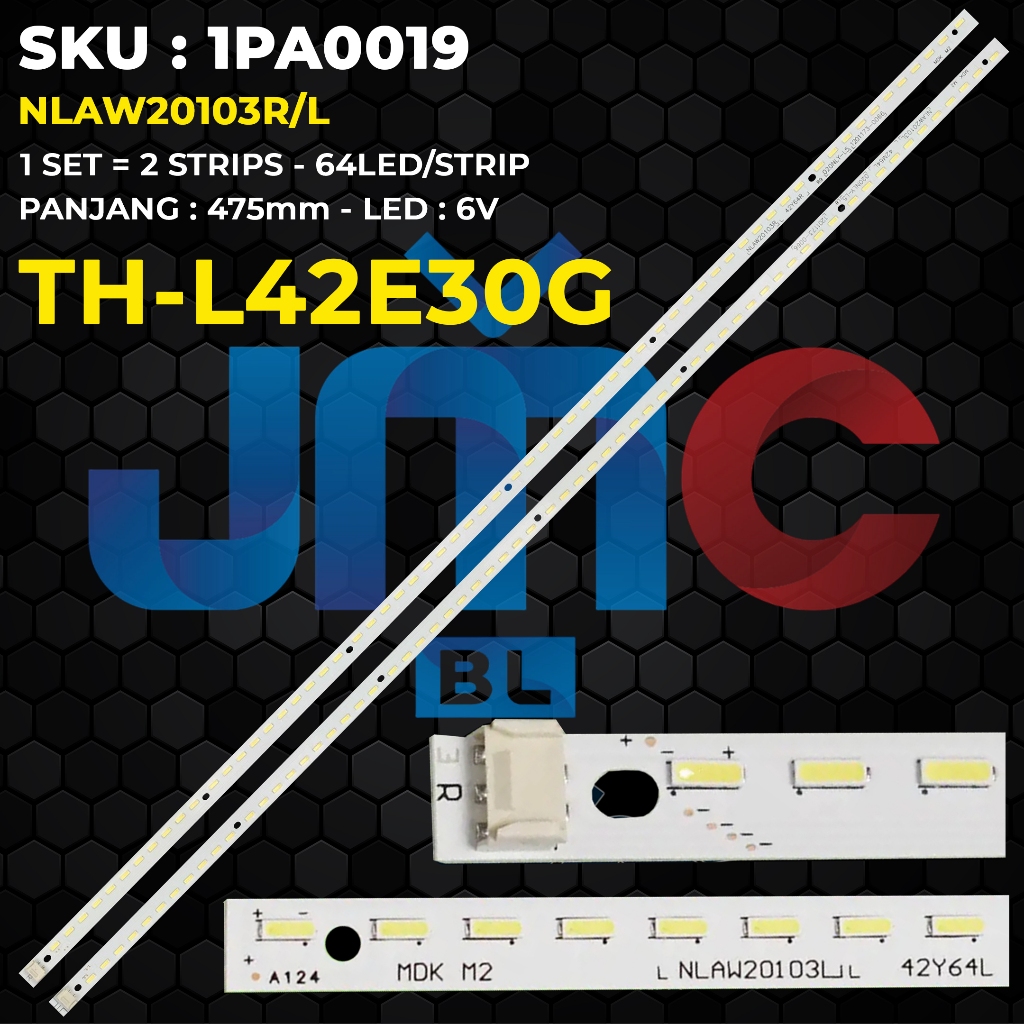 Backlight TV PANASONIC 42 Inch TH-L42E30G NLAW20103R/L