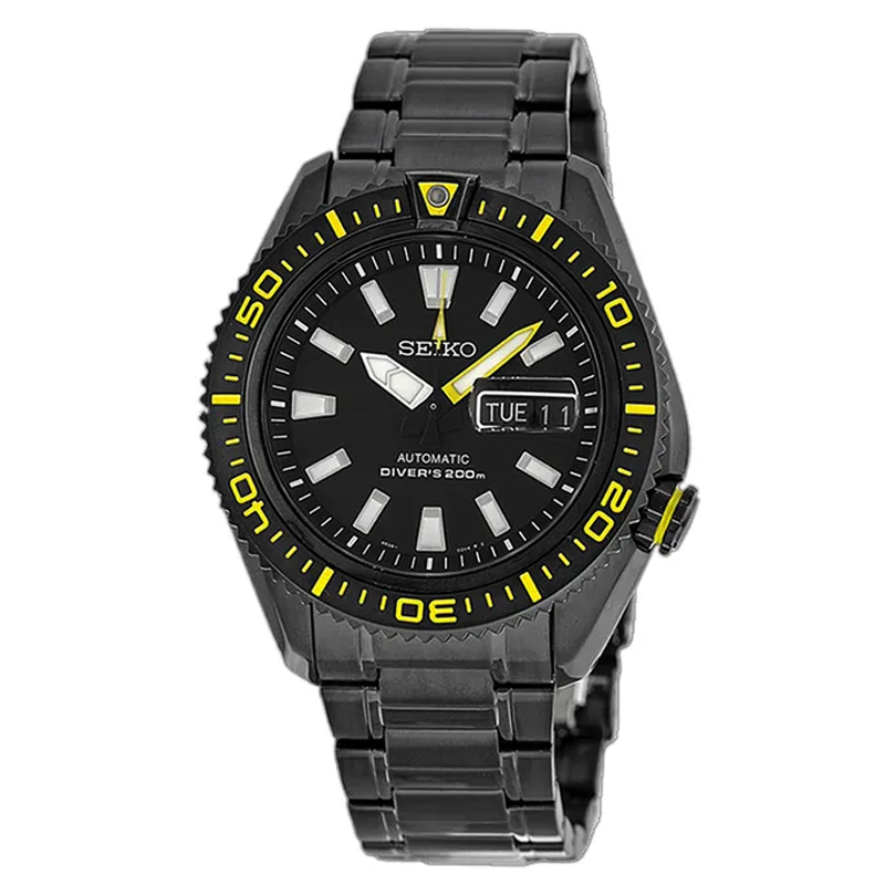 JAM TANGAN Seiko SRP499K1 Black Automatic 100m