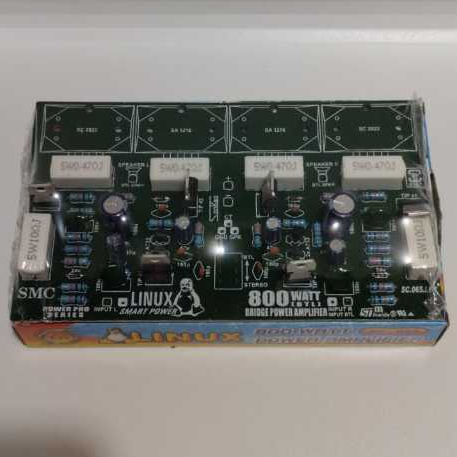 KIT LINUX  800 WATT  DRIVER POWER AMPLIFIER  BTL SC 065 SMC