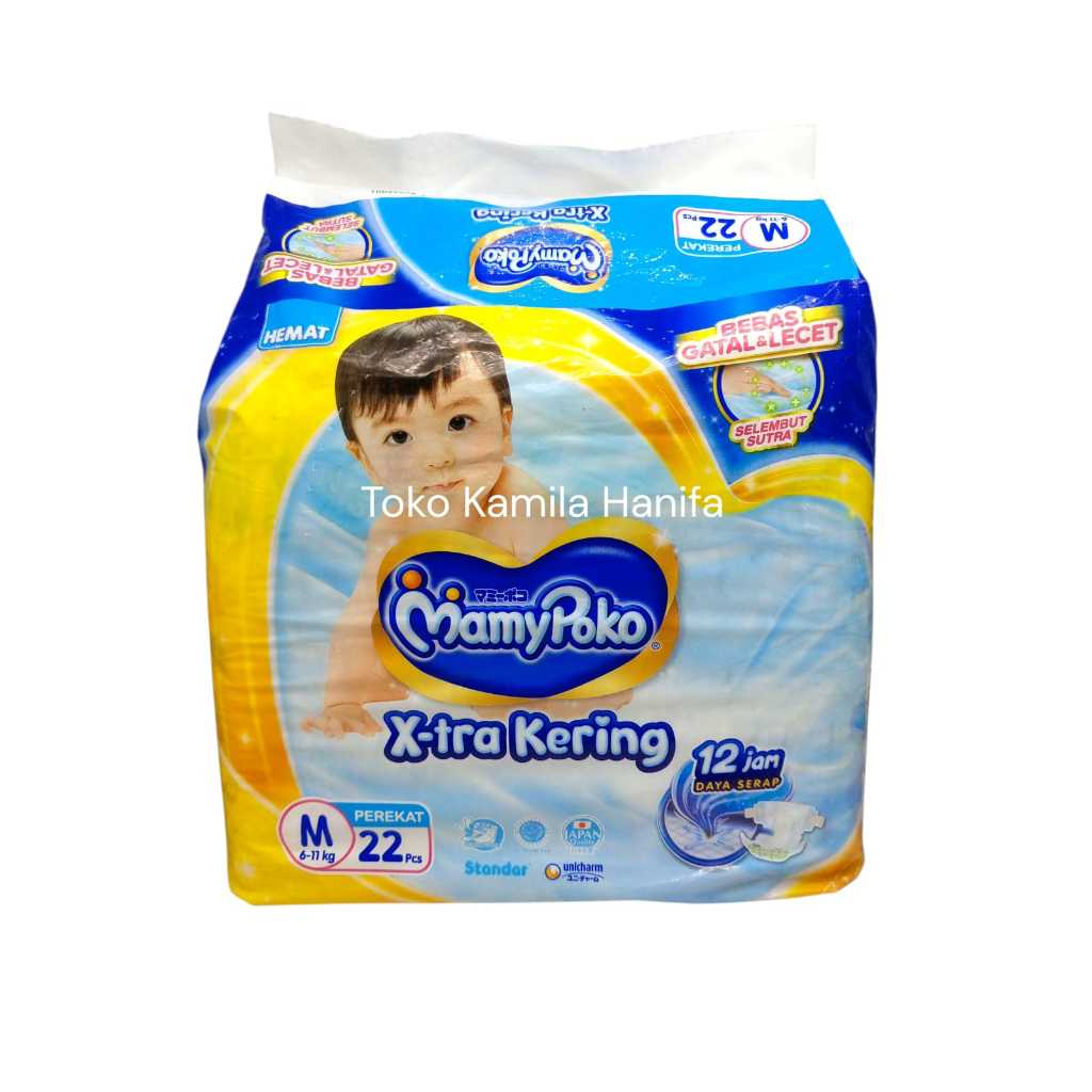 MamyPoko X-tra Kering Perekat M 22