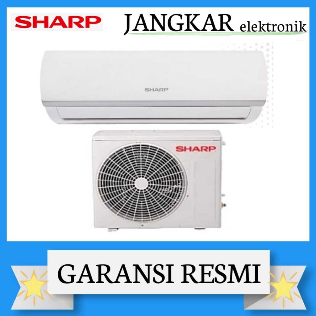 AC SHARP 1PK AH-A9ZCY/SHARP AC 1PK AH-A9ZCY GARANSI RESMI