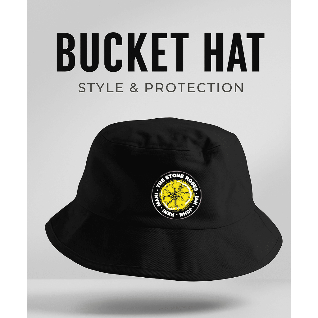 Bucket Hat The Stone Roses Style Topi Gunung Unisex Premium 03