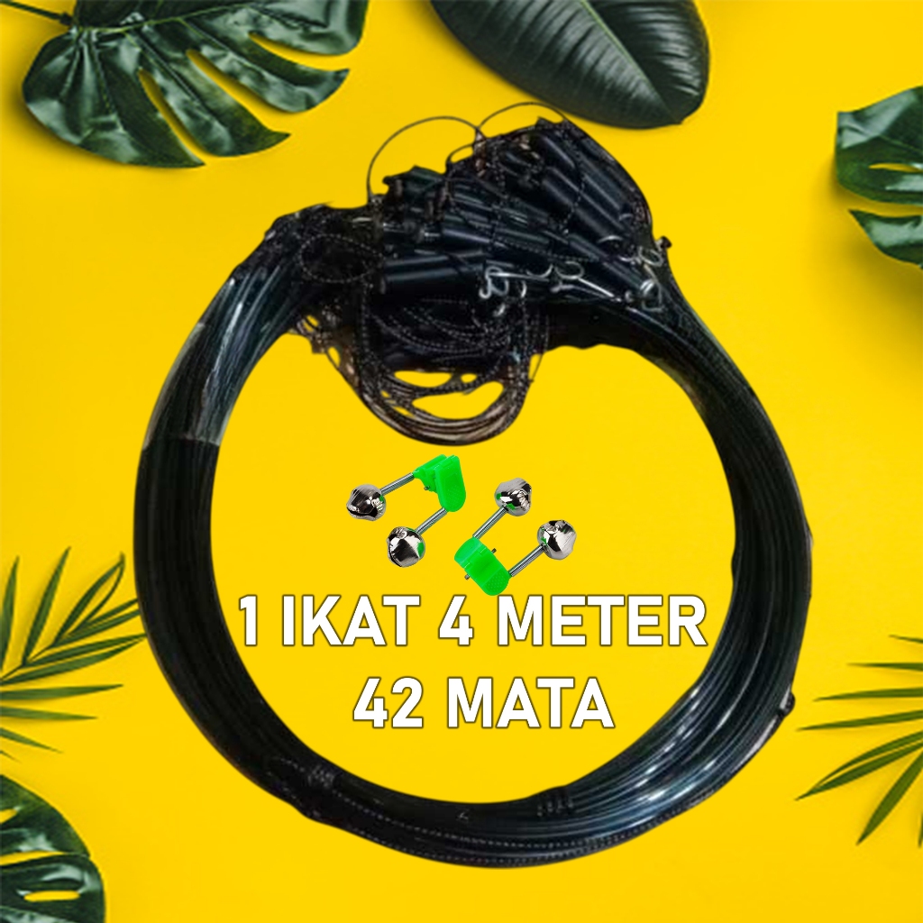 1 IKAT 4 METER RACIK GANTUNG RUAK2 BONUS LONCENG/JERAT RACIK GANTUNG RUAK2 DAN BURUNG SAWAH
