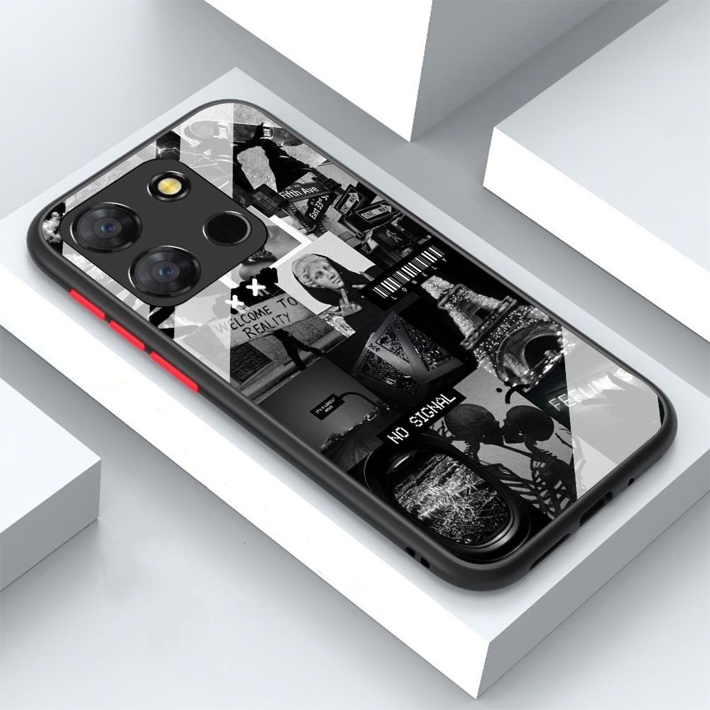 HS02 Softcase Glass Kaca | Case Kaca | Casing Kaca | ITEL A60 ITEL A60s