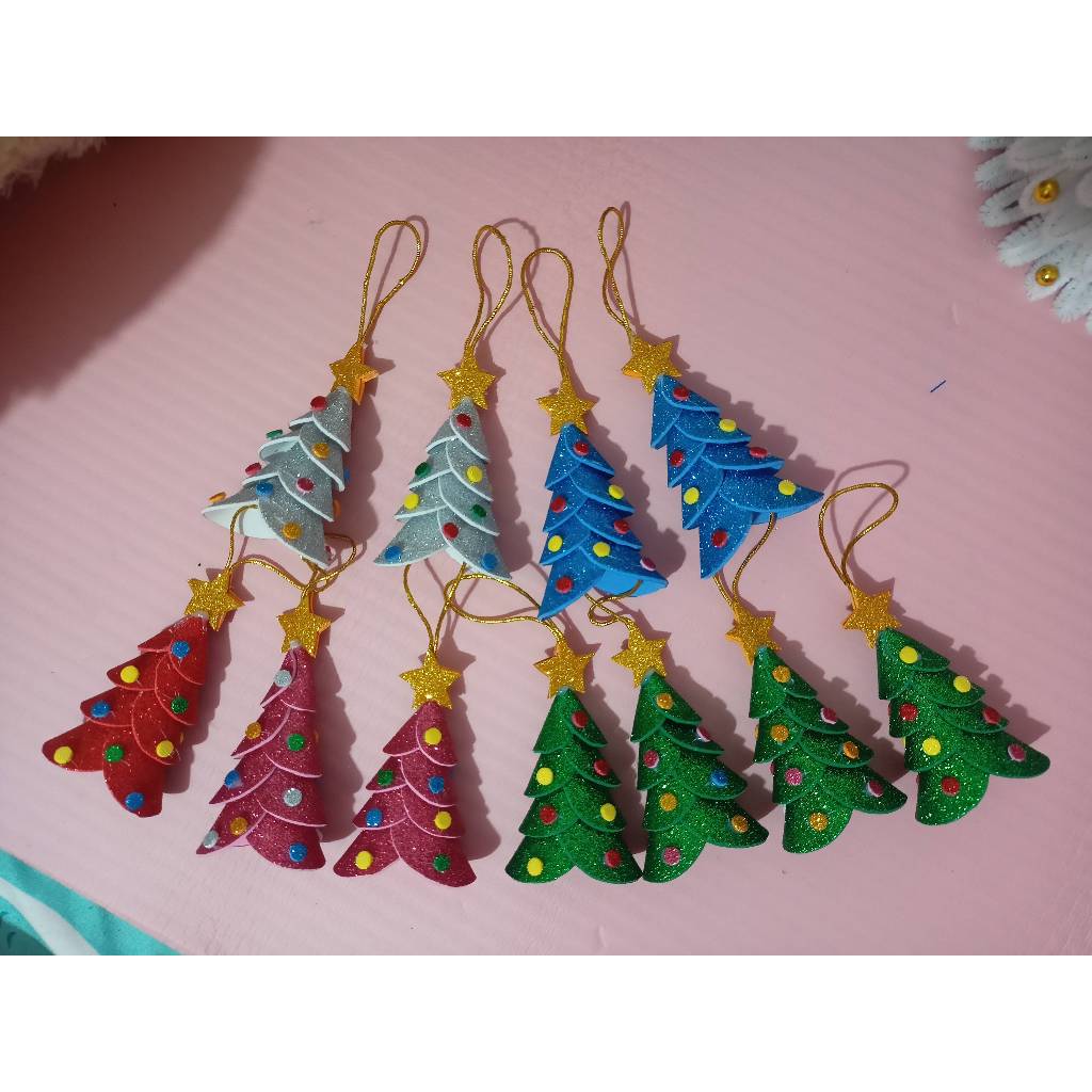 Hiasan Gantung untuk Pohon Natal - Handmade Hiasan Natal - Dekorasi Natal DIY