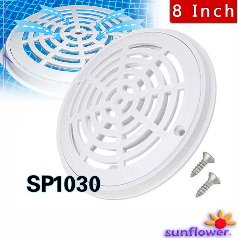 8 Inch Cover Main Drain Kolam Renang Maindrain Kolam Renang Bottom Main Pool Drain Cover Replacement